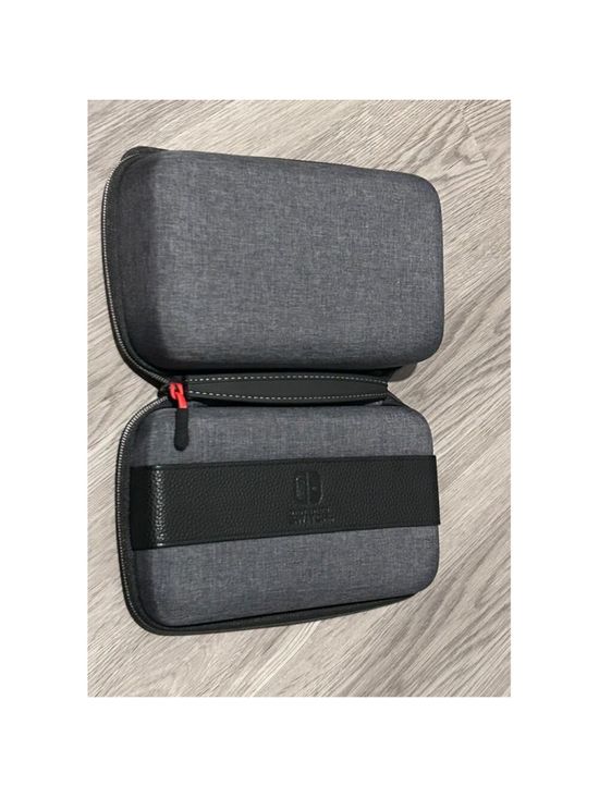 Nintendo Other - Official Nintendo Switch Deluxe Travel Carry Case Storage Organizer Gray